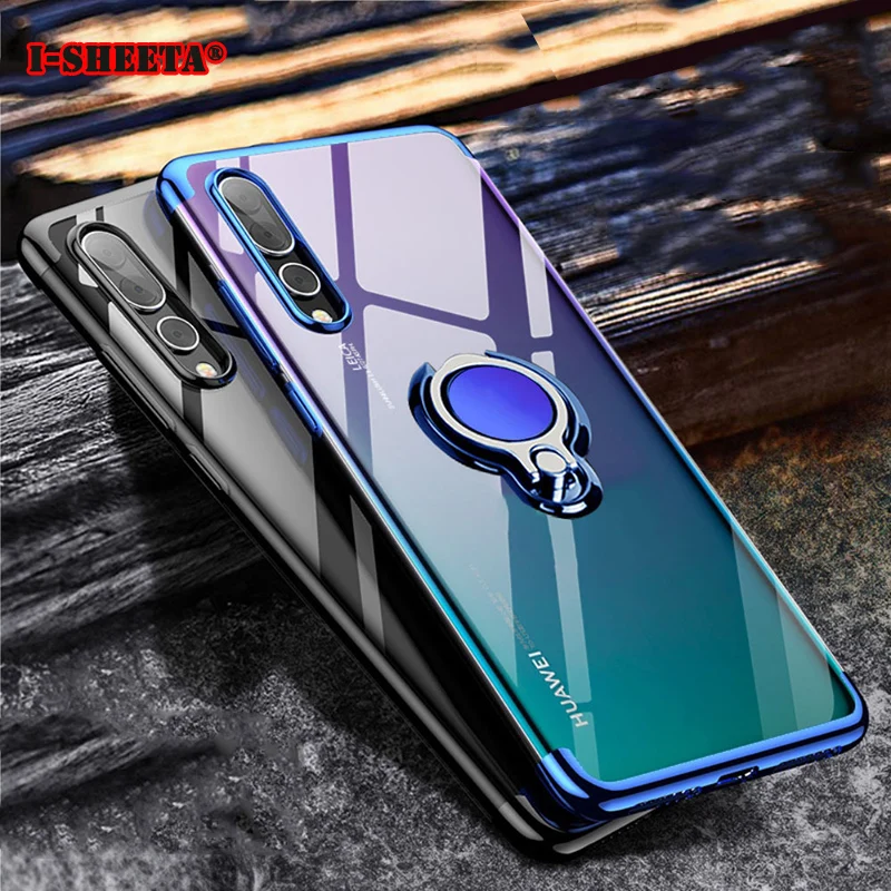 Противоударный чехол для Huawei P20 Lite Pro P20Pro Ультратонкий Мягкий ТПУ покрытие 360