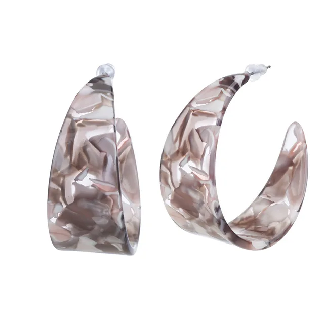 Acrylic earrings wholesale fashion jewelry customized MOQ 120 pairs