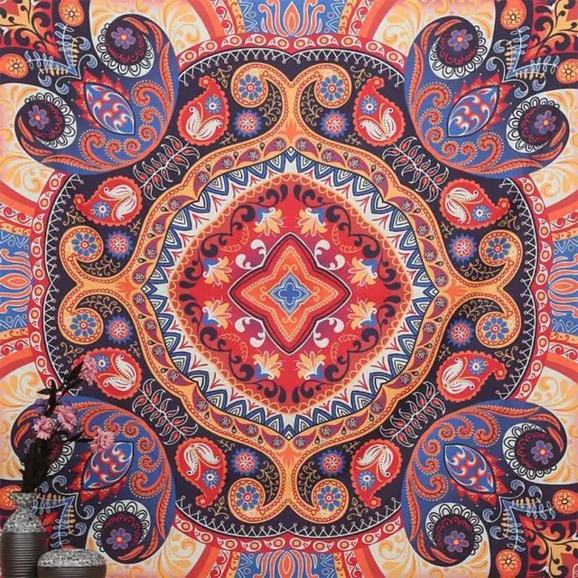 Indian Tapestry Wall Hanging aliexpress : buy colorful square tapestry psychedelic Indian Tapestry Wall Hanging aliexpress : buy colorful square tapestry psychedelic