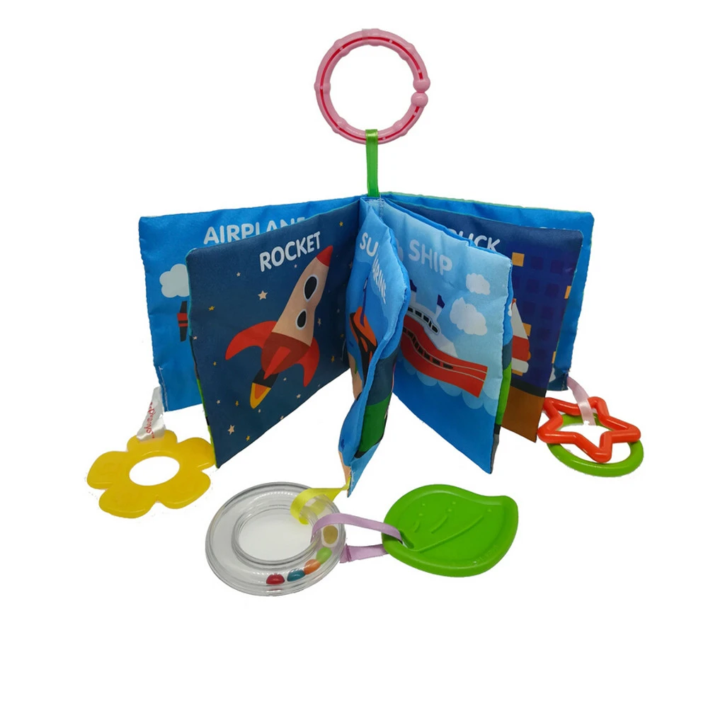 

Soft Cloth Baby Intelligence Development Learn Picture Cognize Book Libro de rompecabezas PG10 2019