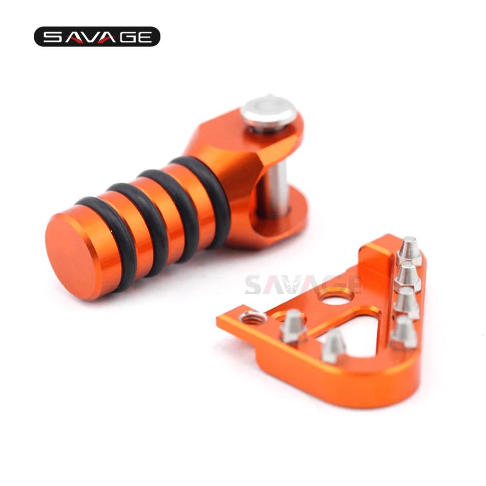 

Shift Lever Toe Peg & Rear Brake Pedal Step Plate For KTM 690 Enduro R 690 SMC R 2019-2020 Motorcycle Accessories