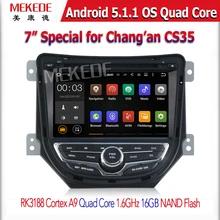 free shipping android 5.1.1 Quad core car multimedai DVD player for changan CS35 with wifi easy connect GPS radio 16G nand flash