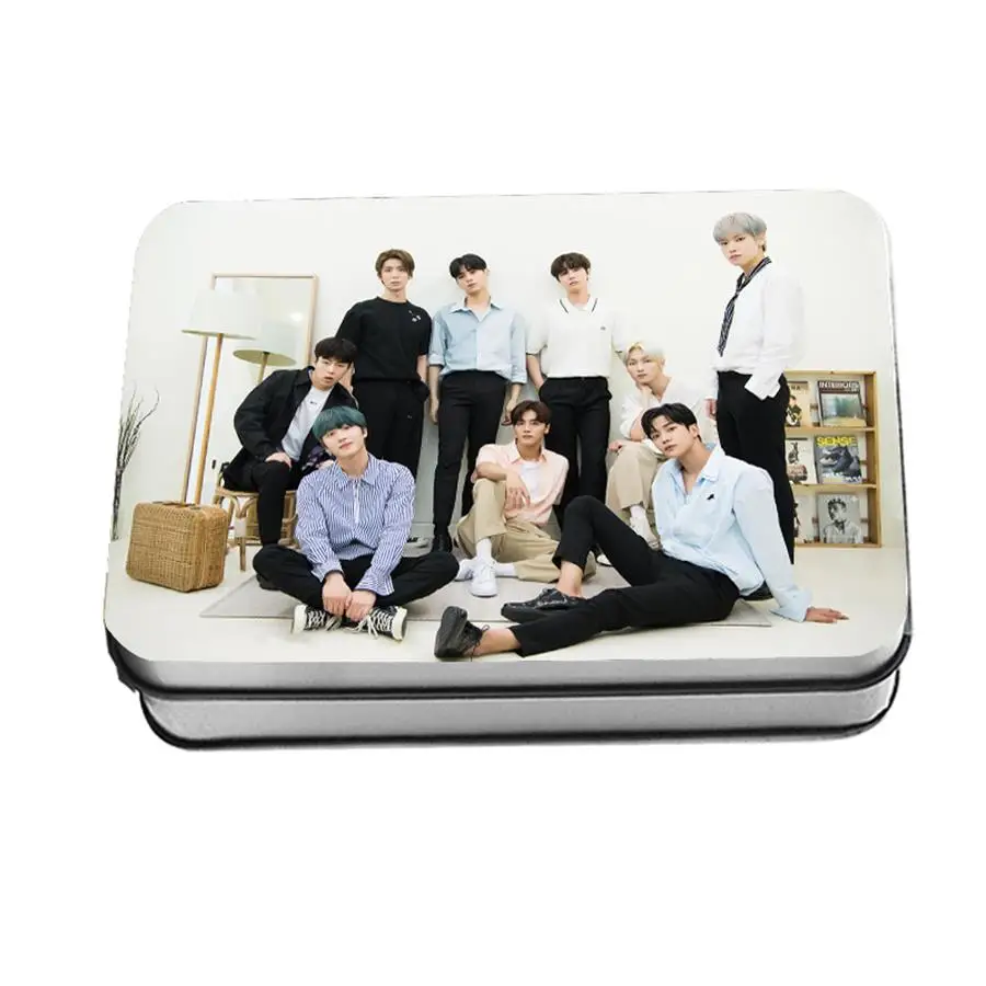 Kpop SF9 7-й Мини альбом HD Коллекционная Фотокарта RMP ROWOON TAE YANG Polaroid Lomo фото карта с металлической коробкой 40 шт