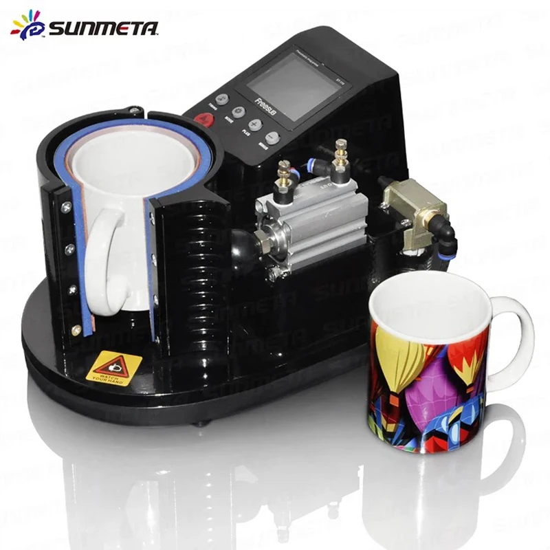 

2017 NEW Mini Pneumatic Vertical Multi-function Heat Transfer Press Thermal Printing Mug Cup Machine ST110