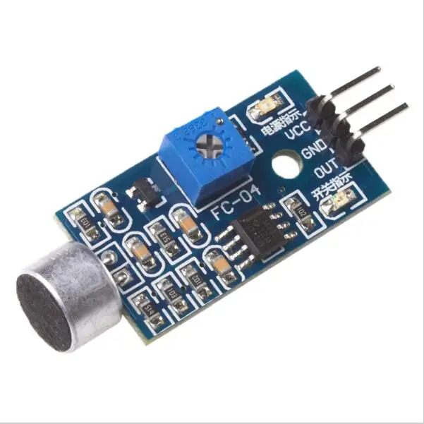 HUIMAI Selling Sound Detection Sensor Module Sound Sensor Intelligent Vehicle For Arduino Drop Shipping Wholesale