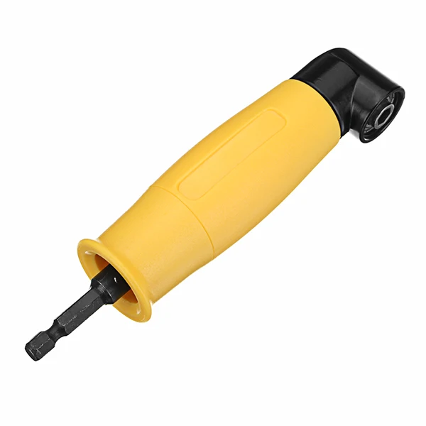 

Universal 90 Degree Angled Electric Drill Chuck Right Bit Corner Angle Adapter Metal Easily Locks and Releases Drill Bits