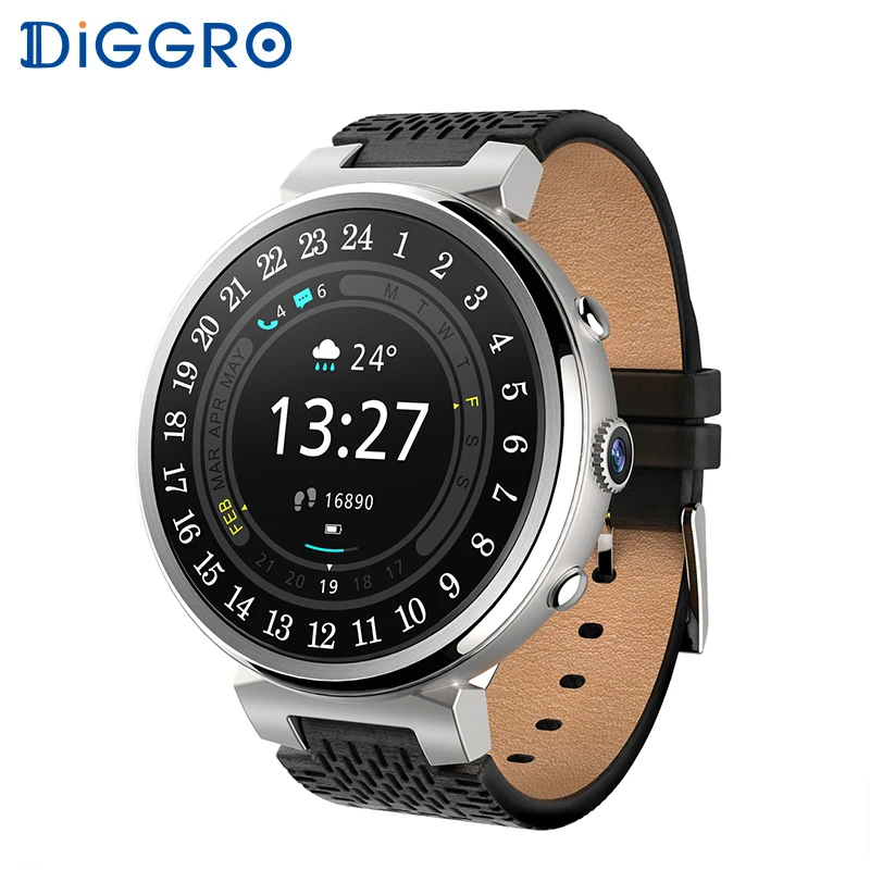

Diggro I6 3G Smart watch Phone MTK 6580 1.3GHz Camera 1.3 inch Screen Android 5.1 2GB RAM 16GB ROM Pedometer sport watch