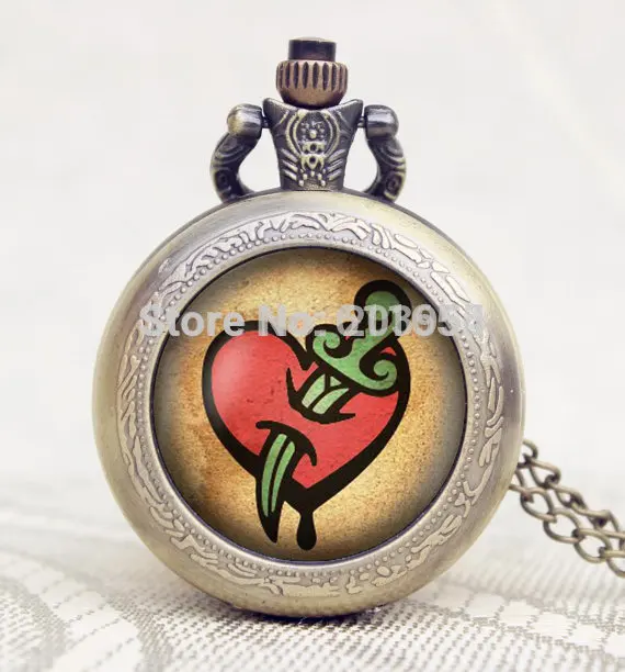 

New pocket watches 12pcs/lot Handmade bioshock infinite posession vigor locket necklace movie pendants jewelry steampunk vintage