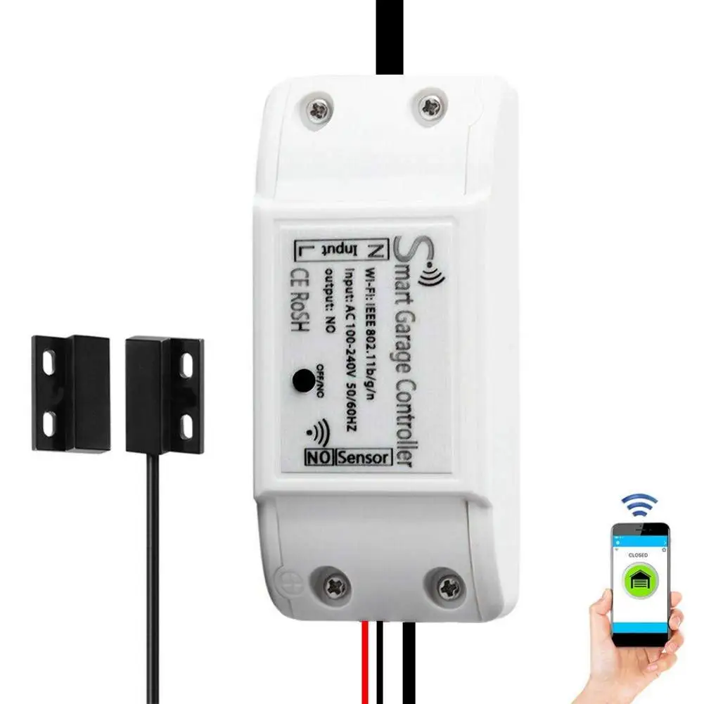 

Wifi Wireless Remote Control Graffiti Garage Compatible Door Openers Using Smart Phone For Amazon Google Assistant Enabled
