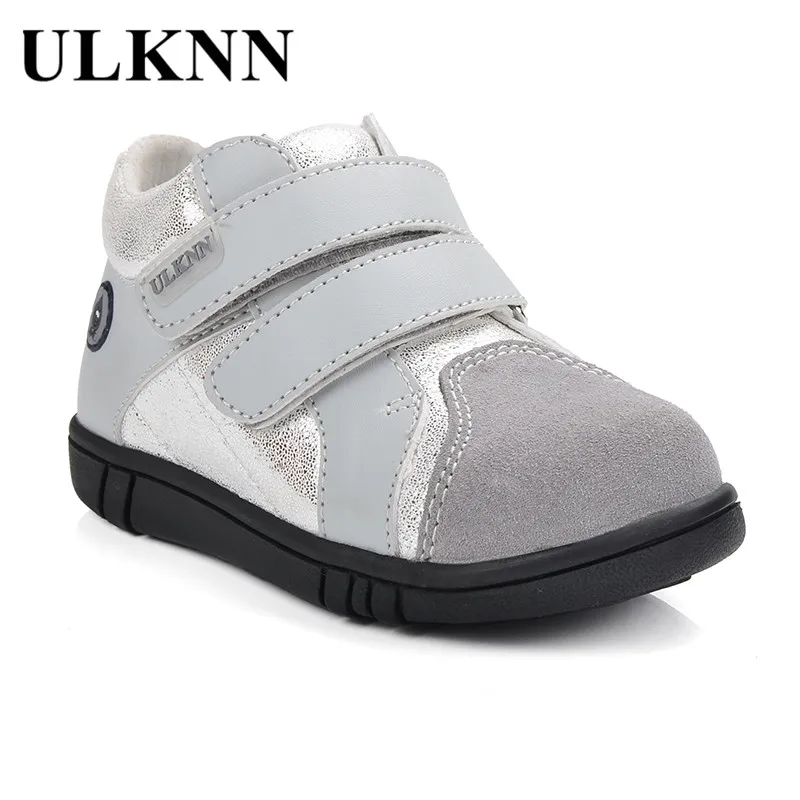 Кроссовки детские из натуральной кожи с блестками на плоской подошве|children casual