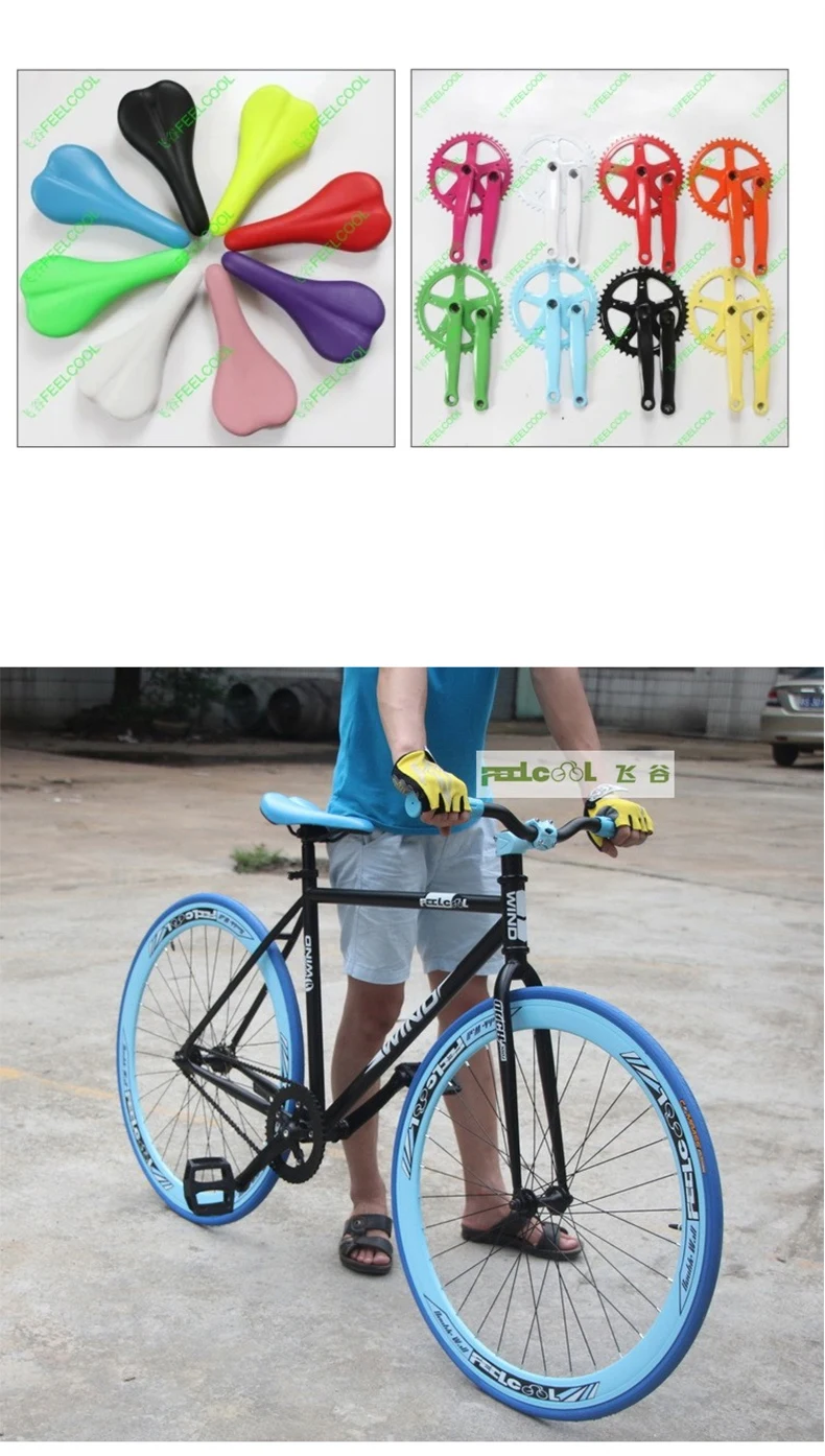 Excellent FEELCOOL Carbon Fiber Road Bike Complete Bicycle Carbon Cycling BICICLETTA Road Bike SHIMANO SORA M3000 18 Speed Bicicleta 15