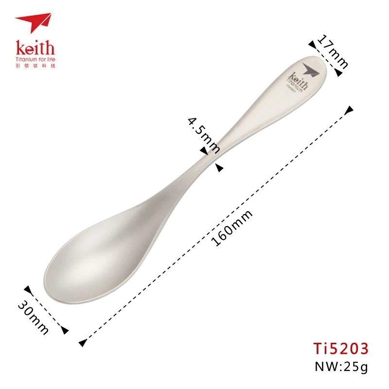 Vajilla de titanio gruesa cuchara sólida tenedor cena postre café sopa cuchara exterior Camping senderismo viajes Tablewares