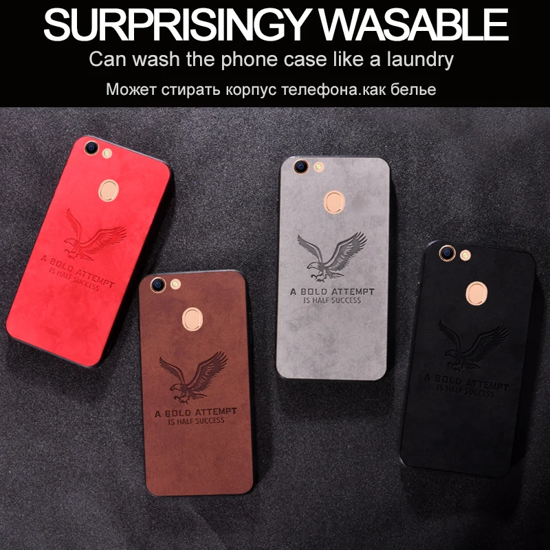 

Case Cloth Back Cover For OPPO A59 A71 A79 A73S A83 A3S A7 Cases Soft Frame Fabric Fundas For OPPO Realme 1 / F1S F5 F7 Youth