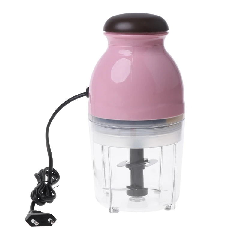

Cutely Mini Electric Meat Grinder Food Processor Vegetable Fruit Blender Chopper 600ml Kitchen Appliance