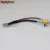 BigBigRoad Per Mitsubishi Outlander ES 2018 8 Spilli Adattatore Per Auto Connettore del Cavo di Legare Videocamera vista posteriore Originale di Ingresso Video RCA
