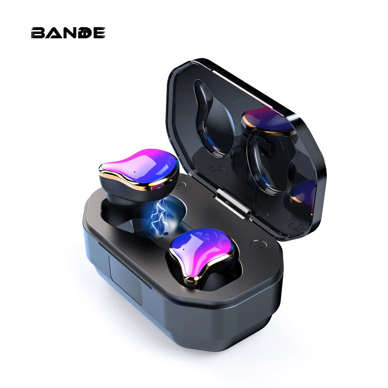 

Inear Wireless Bluetooth Headset TWS Stereo Earbuds For Android Smartphone With Charging Box Microphone