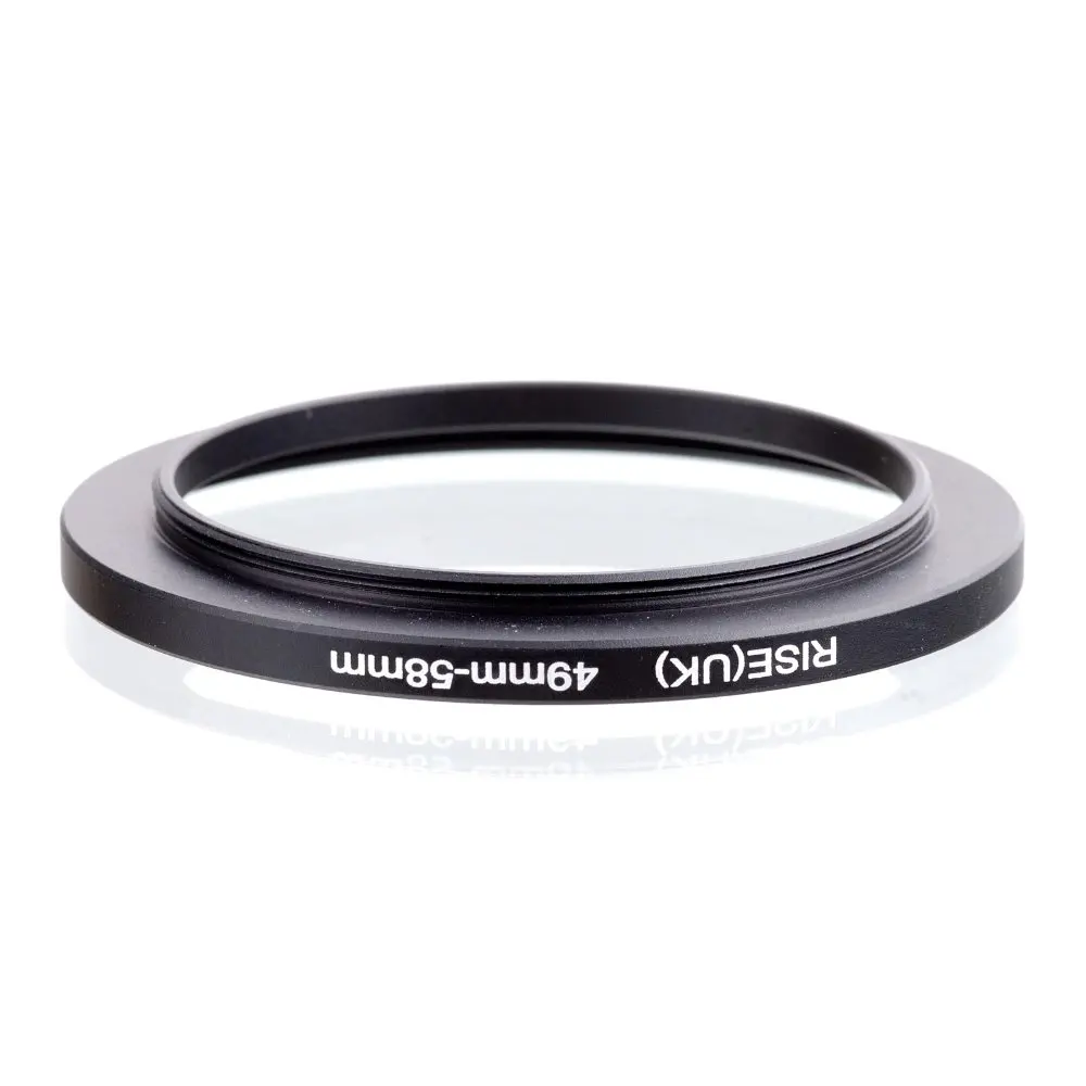 49mm to 58mm 49-58mm 49mm-58mm 49-58 Stepping Step Up Filter Ring Adapter