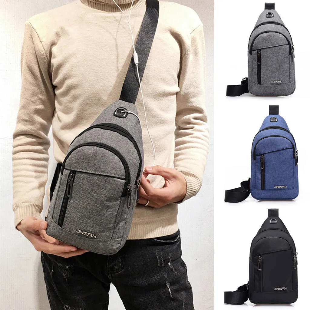 

2019 Outdoor Sports Oxford Cloth Messenger Shoulder Bag Chest Bag Waist Bag Luxury Handbags Women Bags Designer Free Shipping