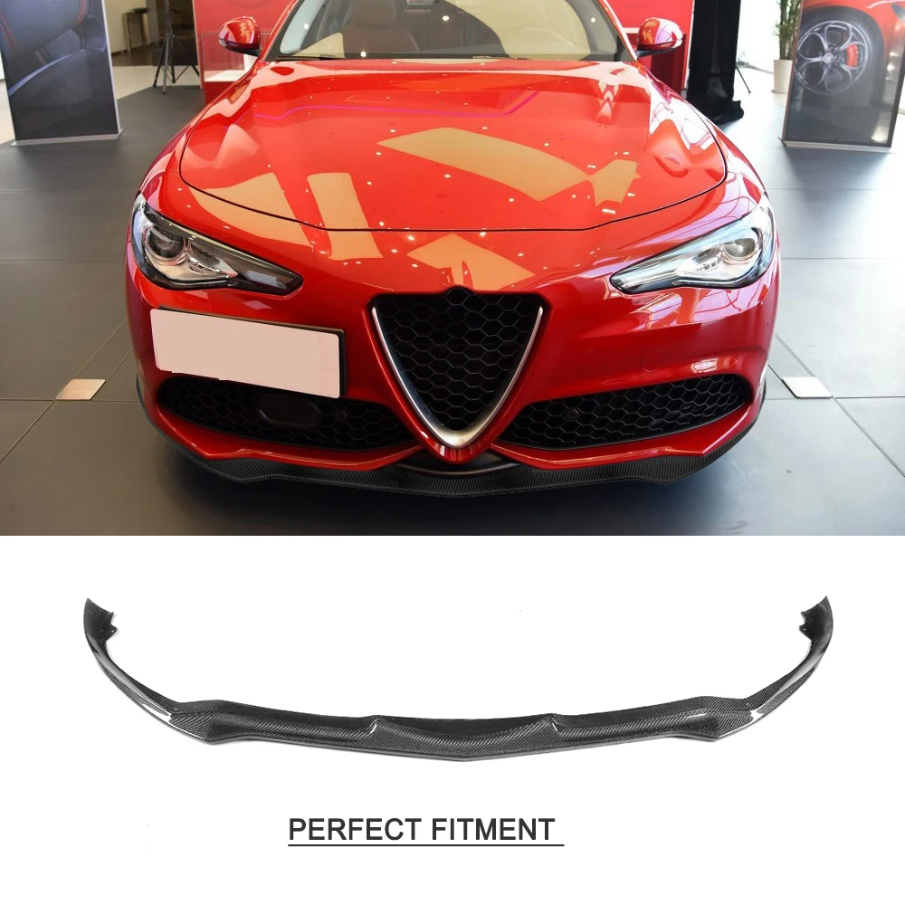 Автомобильный передний спойлер для Alfa Romeo Giulia Sedan 4 Door 2016 2018|apron|apron styles |