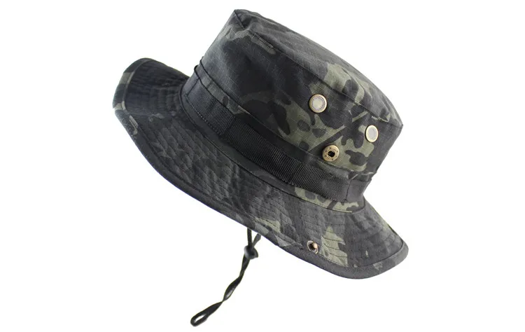 UPF 50+ Солнцезащитная шляпа, летняя мужская и женская камуфляжная Панама для рыбалки, шляпа, защита от солнца УФ, уличная шляпа Боба, походная пляжная кепка для кемпинга