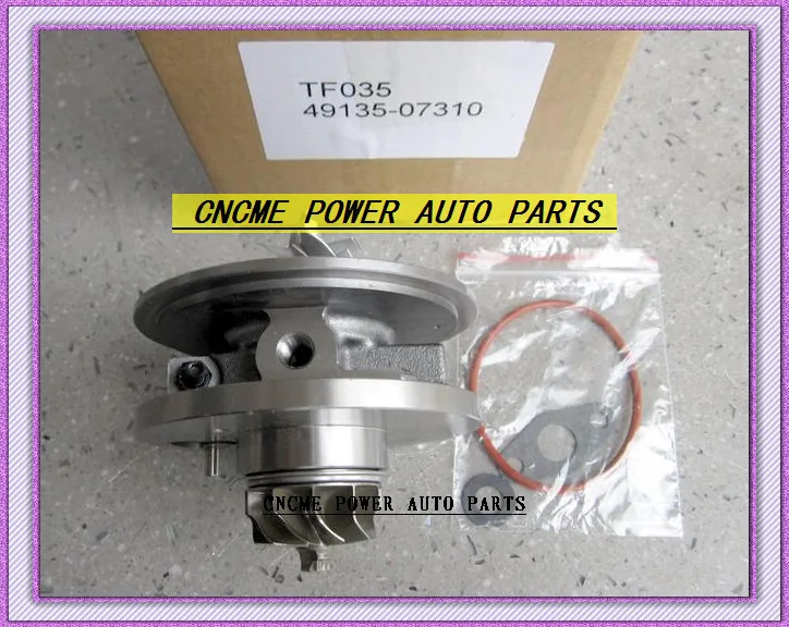 TF035 49135-07310 28231-27810 49135-07311 49135-07312 Turbo CHRA Cartridge Turbocharger For HYUNDAI Santa Fe Grandeur CRDi 06- D4EB 2.2L 150HP (2)
