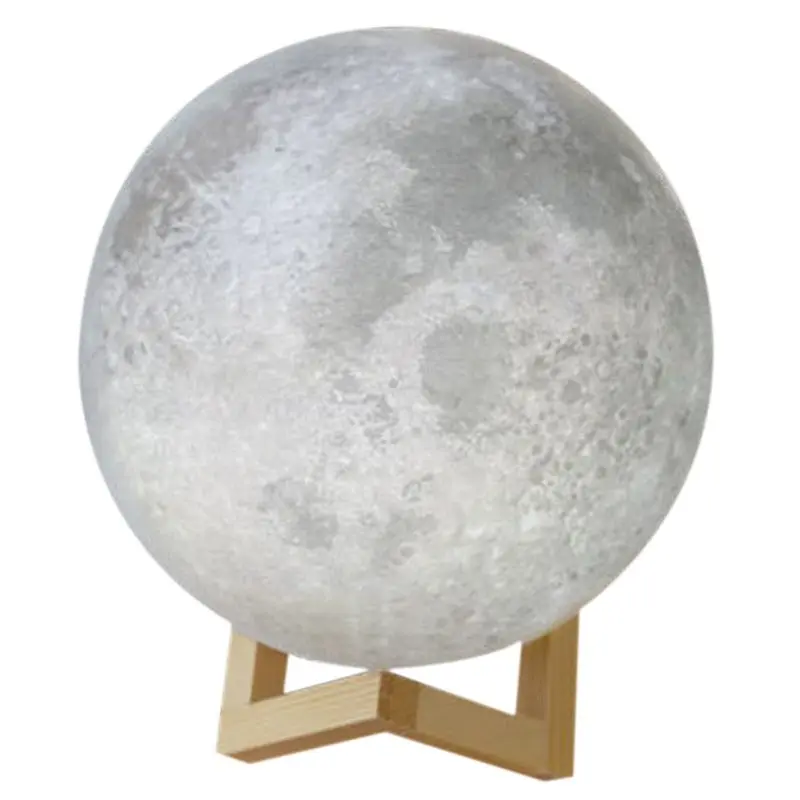 

3D USB LED Magical Moon Night Light Moonlight Table Desk Moon Lamp Home Decor 15cm