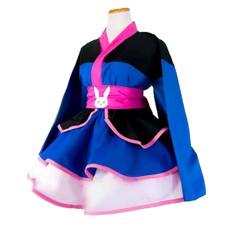 

DVA Cosplay D.VA Game OW Costume Magic Girl D.va Cosplay Dva Costume Women kimono