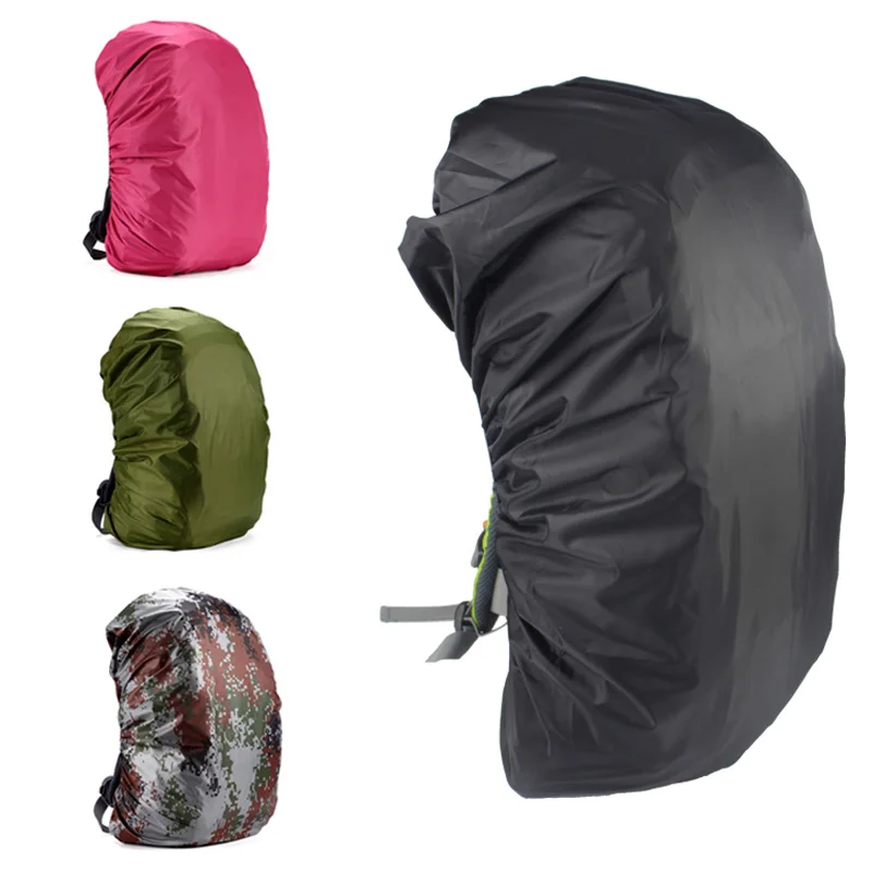 NEW Waterproof Fabrics Rainproof Backpack Rucksack Rain Dust Cover Bag