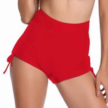 Boyshorts, женские плавки, женские купальные трусики, Одноцветный топ, стринги, купальник, женский купальник, женский пляжный Бразильский бикини