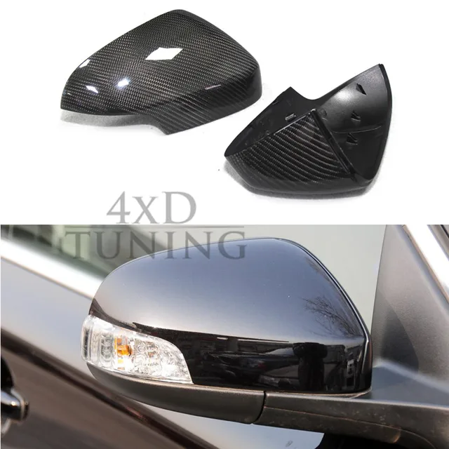 For Volvo S80 Carbon Mirror Cover Carbon Fiber Rear Side View Mirror