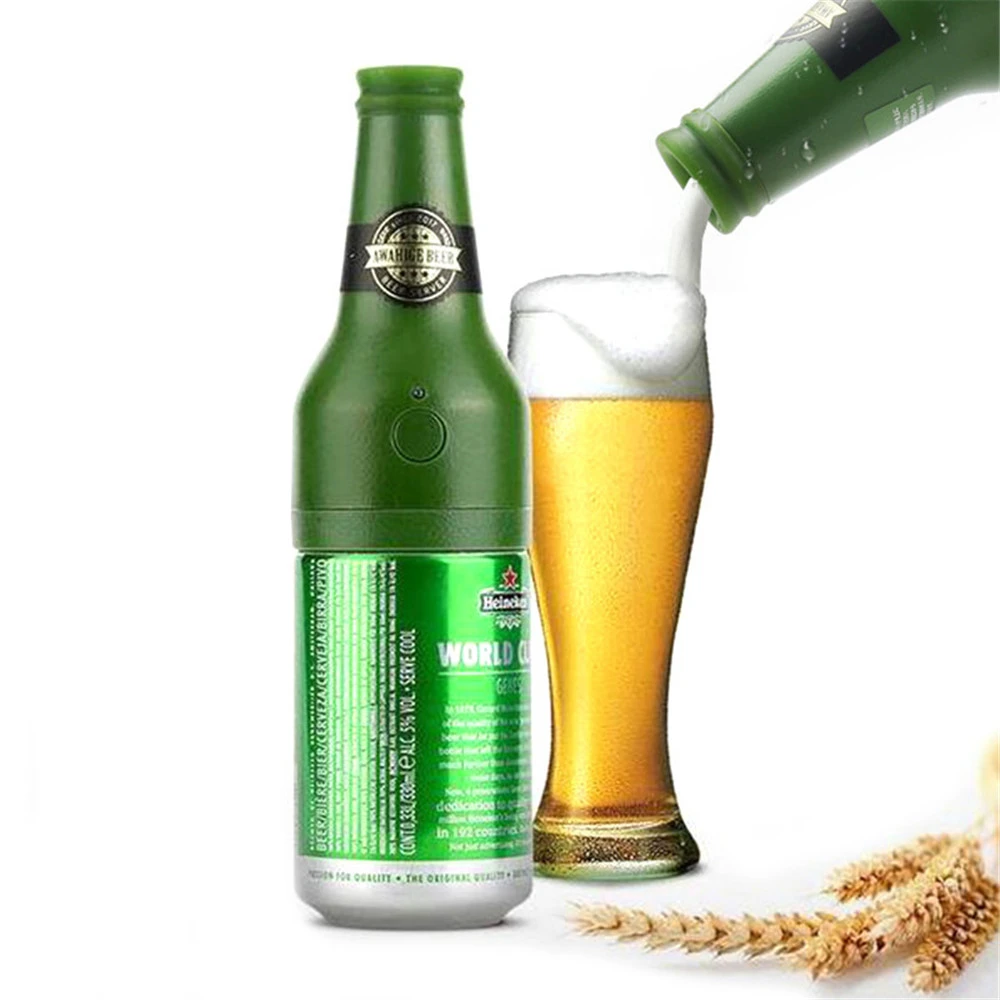 2 pcs Exquisite Beer Foamer Portable Beer Bubbler Bottle Shape Foam Maker for Drinks for Beer Bars Home Party Household Beer Accessories Beer Bubbler 2 pcs Exquisite Beer Foamer Portable Beer Bubbler Bottle Shape Foam Maker for Drinks for Beer Bars Home Party Household Beer Accessories Beer Bubbler