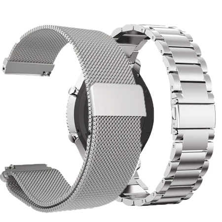 22MM Stainless Metal Strap For Xiaomi Huami Amazfit Stratos 2/2S Smart Watch Band Replaceable Bracelet For Huami Amazfit Pace - Цвет: Package 3