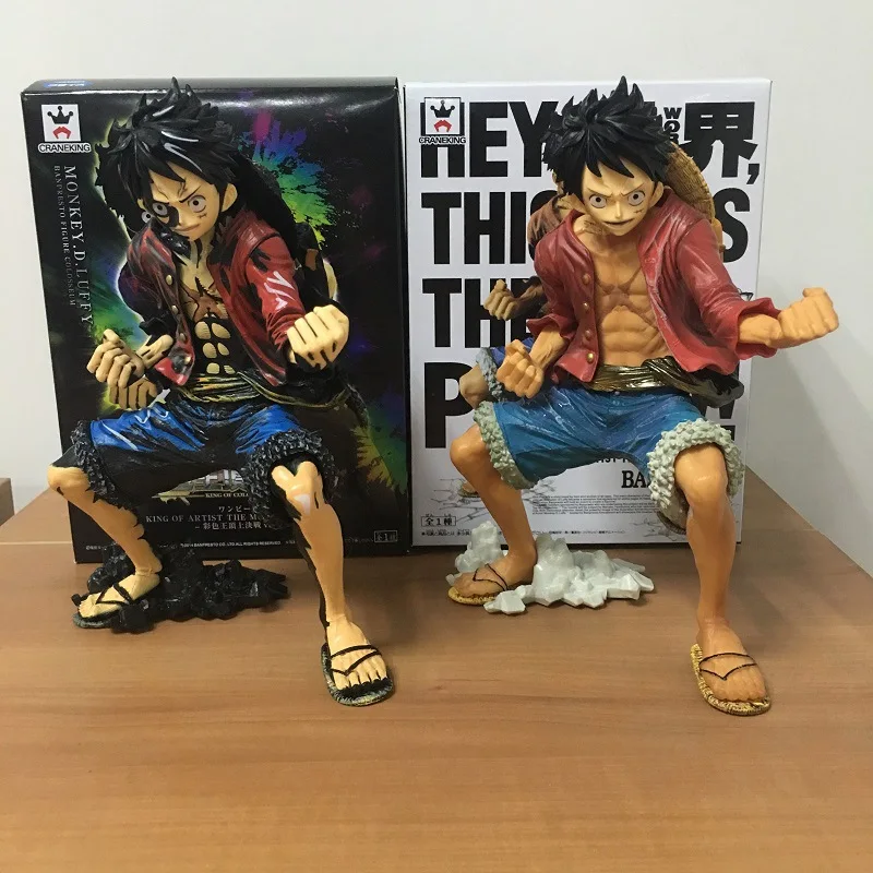 Tanie 19cm One Piece Monkey D Luffy Anime kolekcjonerska figurka kolekcja pcv zabawki na prezent na boże narodzenie opakowanie detaliczne