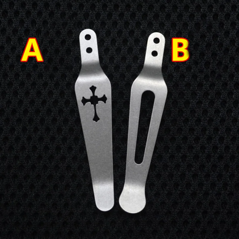 

EDC Tool Carry On Xm18 Back Clip Titanium Pocket Clip Titanium Alloy CNC Tool Back Clip ZT Zero Error Back Clip 0055 ZT0560