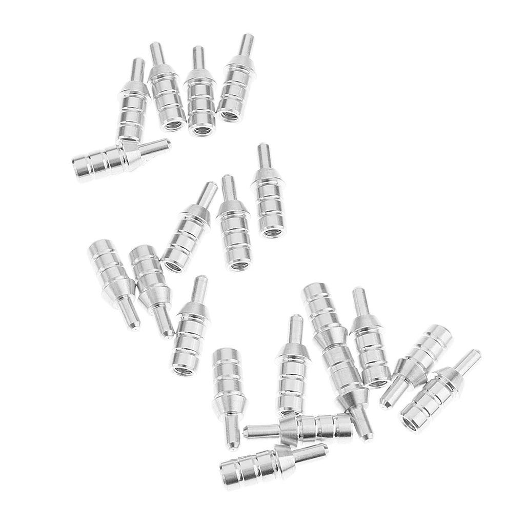 

20 Pieces Quality Sturdy Archery Arrow Nock Pins Bushings For ID 6.2mm Arrow Shaft Protecting Arrows Archery Accessories