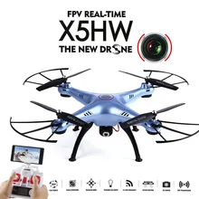 Original Syma X5HW X5SW Upgrade FPV RC Drone with WiFi Camera RC Quadcopter with LED Light