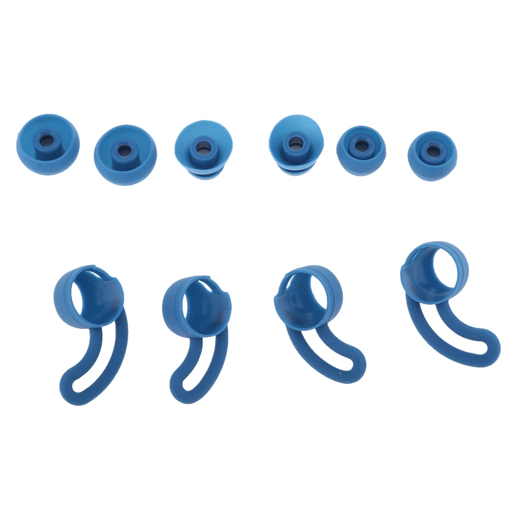 2Pairs Silicone Replacement Eartips Ear Hook For Beats X Urbeats Non-toxic Harmless Sports Tips Soft Ear Hook Durable Re-usable
