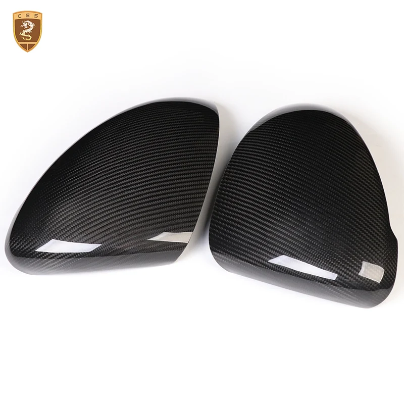 

Full Carbon Fiber Rear View Mirror Cover For Porsche Cayenne 2015 2016 2017 Add on Style Side Wing Mirror Cover for Car Styling