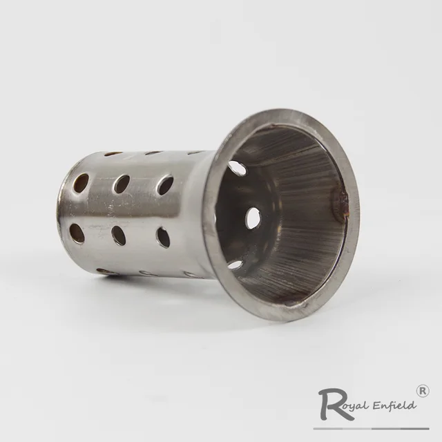 Silenziatore Universale Per Moto 60mm - DB Killer In Acciaio Inox, Riduzione Rumore Scarico - Foto 3