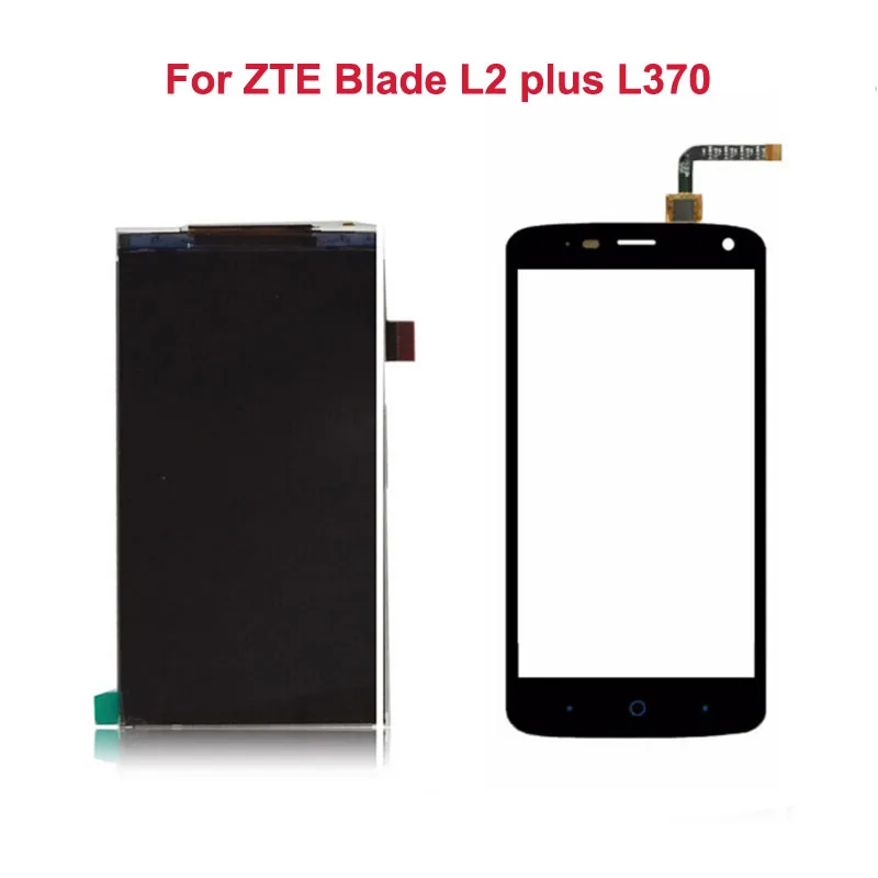 Для zte Blade GF3 ЖК-дисплей+ 4," сенсорный экран дигитайзер черный смартфон Ремонт для zte Blade GF3 ЖК-экран