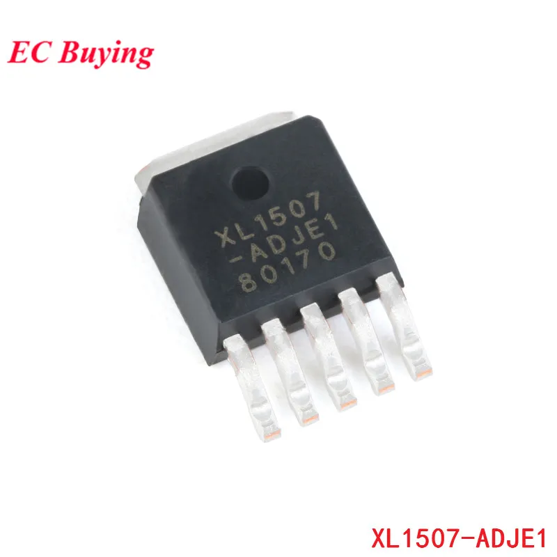 

10pcs Original SMD XL1507-ADJE1 TO252-5 Step Down DC Power Converter Step-Down Chip 150khz Integrated Circuit