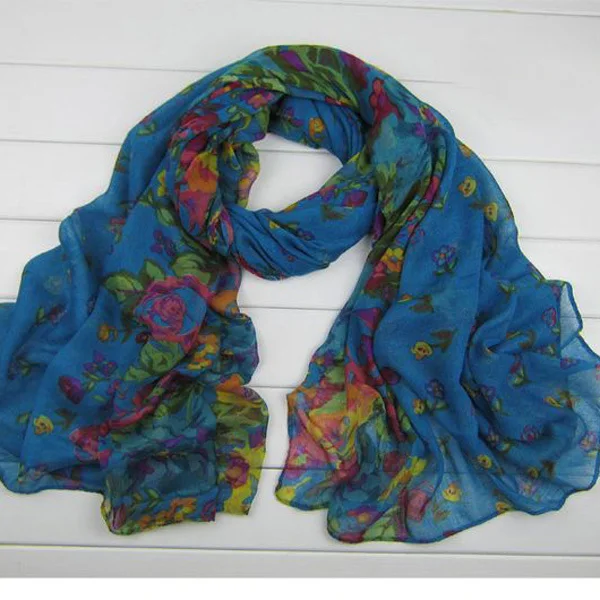 women floral scarf cheap flower scarves 2015 new fashion country style