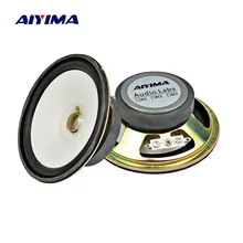 AIYIMA 2 шт. 4 дюйма портативный динамик s 2Ohm 5 Вт DIY Аудио мультимедиа Parlante Altavoz bluetooth динамик домашний кинотеатр звуковая система