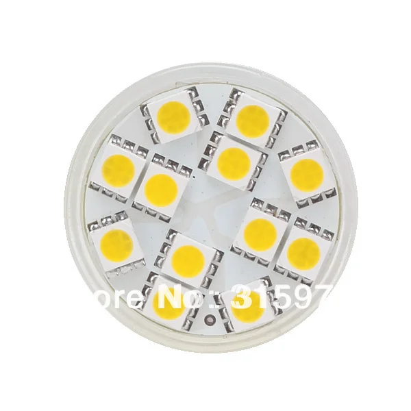 Светодиодный точечный светильник MR11 SMD 5050 10 шт./лот 12 светодиодов В 24 белый теплый