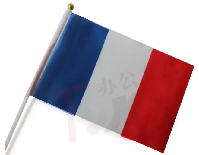 

France Flag National Flag Banner 21*14cm Not including the flagpole Z422-FG