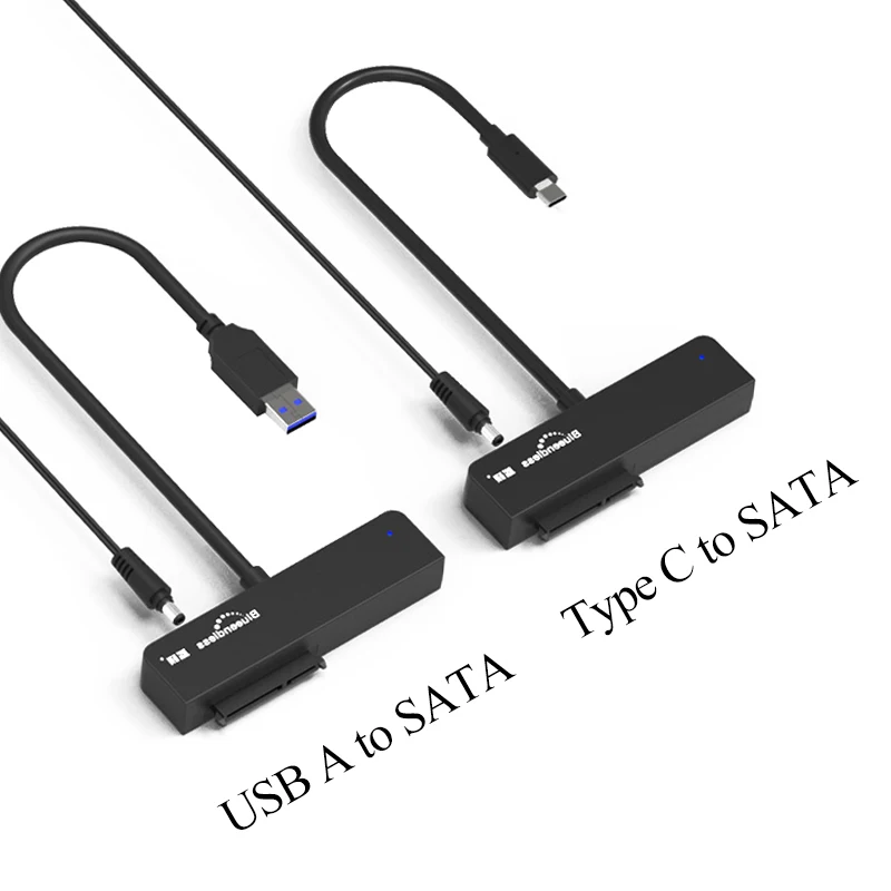 USB A к SATA type C к SATA устройство считывания данных с нжмд с функцией OTG подходит для 2 " 3,5" sata HDD SSD инструмент Бесплатный Соединительный кабель для жесткого диска