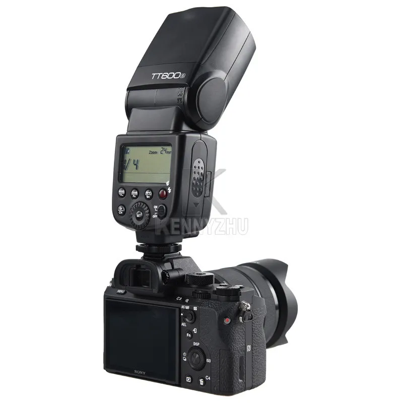 GODOX TT600S GN60 вспышка светильник Master Slave Speedlite 2,4G Беспроводная X система для sony DSLR камеры A7S A7 A7R II A7MII A6000 A6300