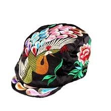 Шесть цветов модные шляпы для женщин Винтажная Повседневная Вышивка Harajuku козырьки Женские повседневные кепки с принтом