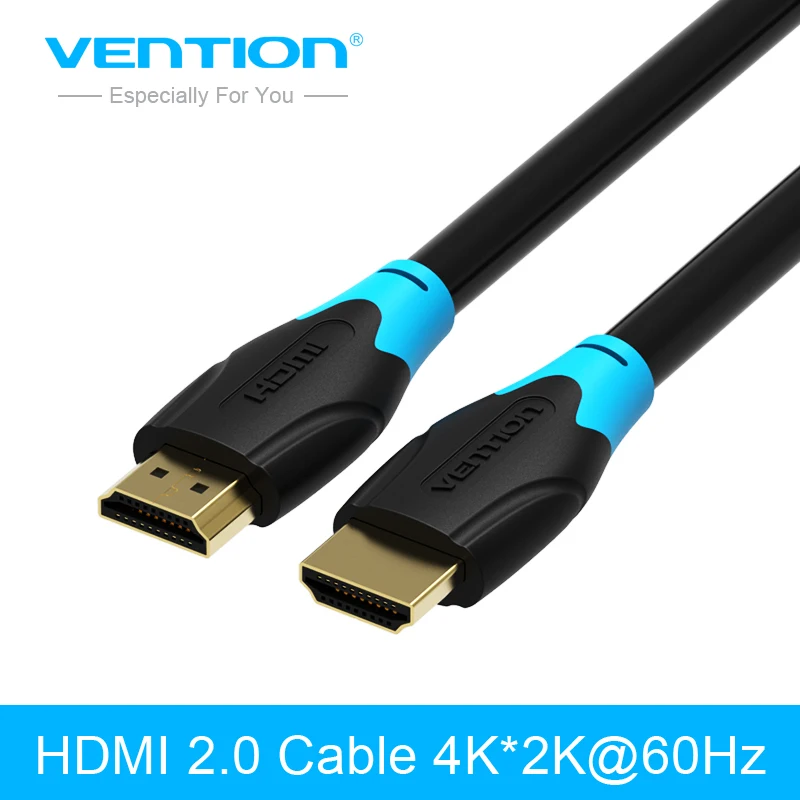 Кабель Vention HDMI 2,0 позолоченный 4K* 2K 60Hz UHD HDMI кабель 1 m/2 m/3 m/5 m/8 m/10 m или HD tv lcd для ноутбука PS3 проектор компьютер