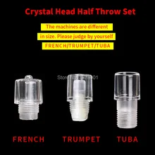 50 шт., машинка для татуировки, головка, кристалл, брови, татуировка, ручка, колпачок, стеклянная головка, кристалл, брови, тату-машина, аксессуары